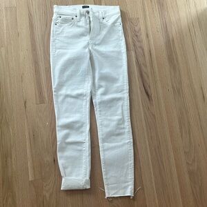 JCREW 10” high rise skinny jeans NWT